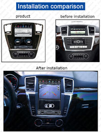 Tesla style Android 9.0 Car GPS Navigation For MERCEDES-BENZ ML 2012-2016 GL2013+ multimedia auto tape radio recorder he