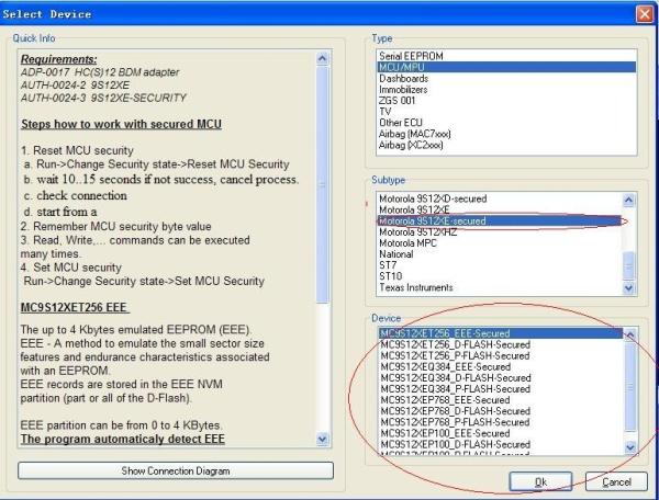 Ayuda CAS4 5M48H del programador XPROG M V5.48 del ECU de la caja de X-PROG
