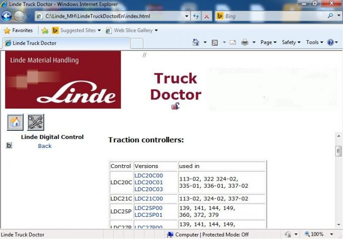 Escáner del diagnóstico de linde de la herramienta de diagnóstico de la carretilla elevadora del software del pionero de Linde