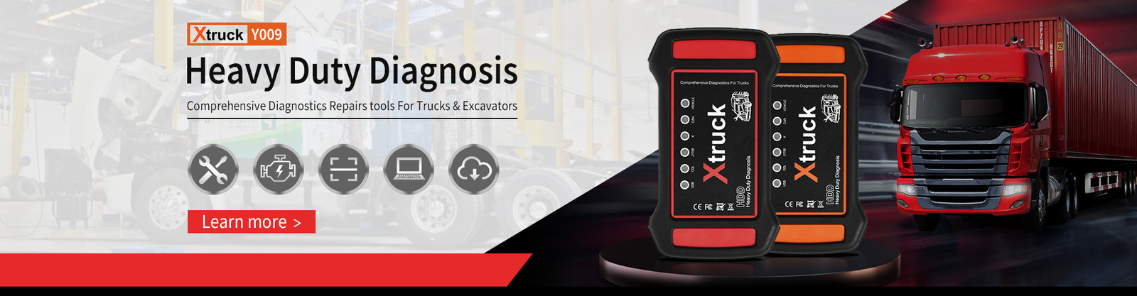Multi-Brands Xtruck Y009 HDD Universal Diagnostic tool with FZ-G1 Tablet full set support UMMIS ISUZU HINO  ET Hitc