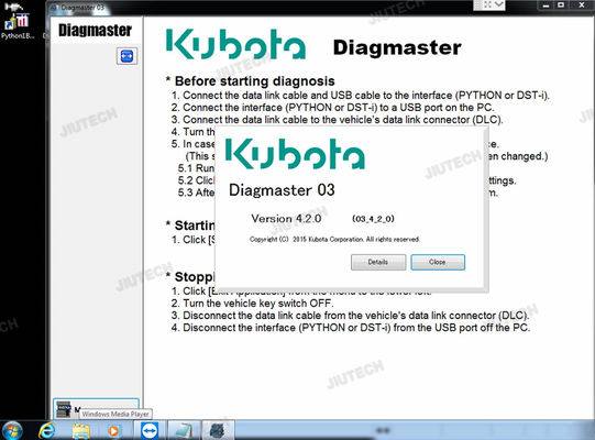 KUBOTA diagnostic scanner Python interface