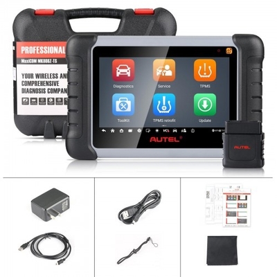 2025 Autel MaxiCOM MK808S-TS Bidirectional & TPMS Programming Relearn Tool with 28+ Special Functions AutoAuth for FCA SGW Upgrade of MK808TS/ MK808BT