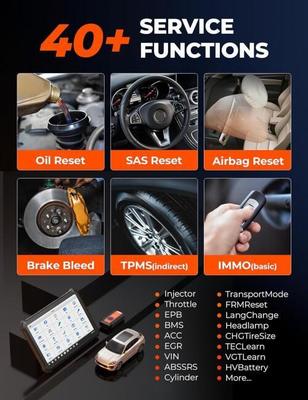 2025 OTOFIX D1 PROS Car Diagnostic Tool with Android 11.0 Support ECU Coding, 40+ Service, Full System, FCA AutoAuth