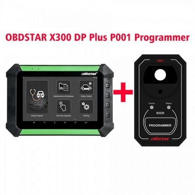 OBDSTAR X300 DP X-300DP PAD Key Master Tablet Key Programmer Full Configuration Plus P001 Programmer RFID & Renew Key & EEPROM Functions 3 in 1