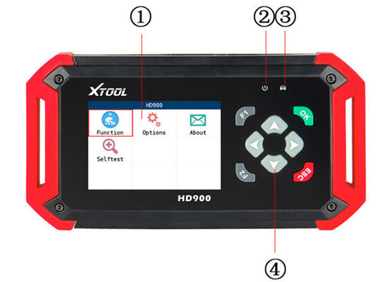 Professional XTOOL HD900 Heavy Duty Truck Code Reader with Live Data and MIL Reset