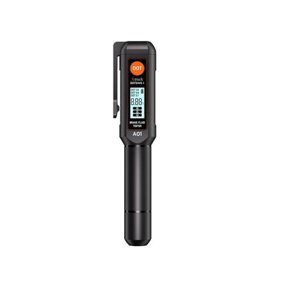 Brake Fluid Tester with Automatic Sleep Buzzer Alarm and Support for DOT3 DOT4 DOT5.1 Brake Oil Detection Pen