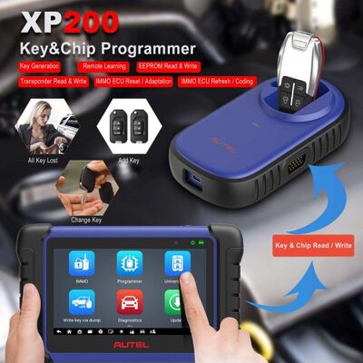 Autel MaxiIM IM508S IMMO Key Programming Diagnostic Tools Auto OBD2 Programmer Scanner All Systems 2 Years Free Update PK KM100