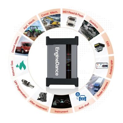 Engine Dance X5 Ultra Truck Diagnostic Scanner Full System Diagnostics ECU Programming for Vehicles, ABS EBS SCR DPF Diagnostic Tool