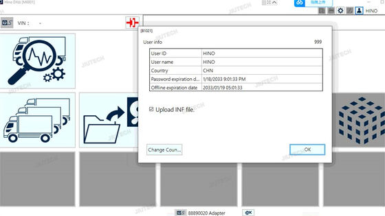 For HINO Diagnostic EXplorer Kit For Hino-Bowie Diagnostic Scanner For HINO Excavator Truck Diagnosis Tool