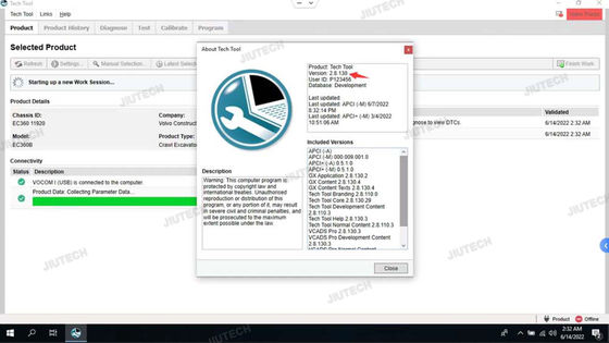 Vocom V88890030 truck diagnostic tool