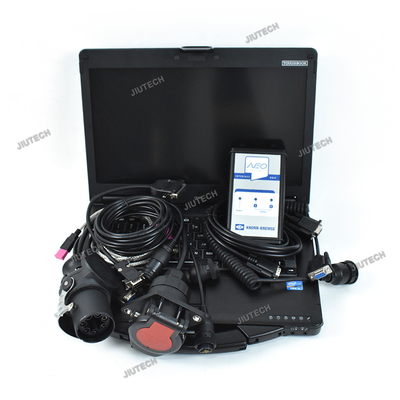 Ready to use CF53 laptop+2024 Truck Trailer Brake Diagnostic Tool for KNORR-BREMSE Diagnostic Kit