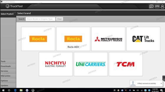 Herramienta de diagnóstico universal para carretillas elevadoras TruckTool para restablecer el modelo de servicio de AGV Contador de asistente para MITSUBISHI, ET, TCM, UNI