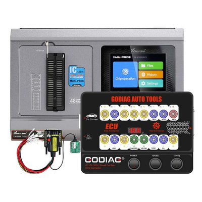 Programador de ECU y TCU Xhorse Multi-PROG Multi Prog con GODIAG GT100 y Adaptador GPT de ECU