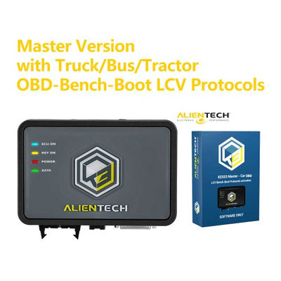 Herramienta de programación de ECU y TCU Alientech KESS V3 KESS3 Master Version con modos de funcionamiento OBD + Bench Boot para camiones y tractores