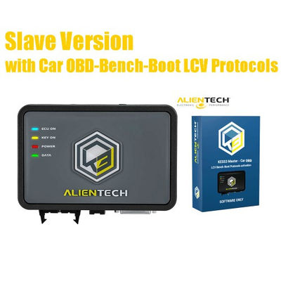 Herramienta de programación de ECU y TCU versión esclava Alientech KESS V3 KESS3 con suscripción a protocolos OBD-Bench-Boot LCV para automóviles
