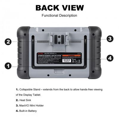 Autel MaxiPRO MP808TS MP808Z-TS Automotive Diagnostic Scanner with TPMS Service Function and Wireless Bluetooth