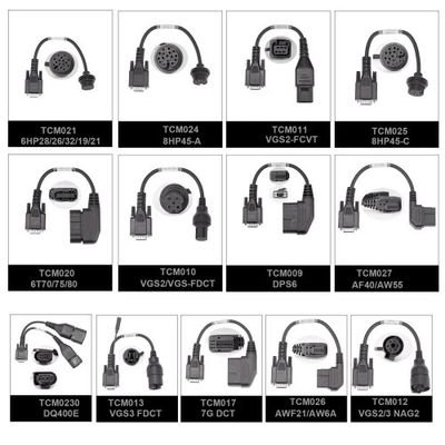 OBDSTAR TCM Connector Kit Full 25 PCS Set for Transmission Mileage Calibration and ECU Cloning Work with DC706 / G3