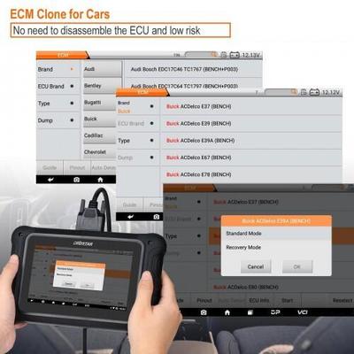 OBDSTAR DC706 ECU Tool for Car and Motorcycle ECM/ TCM/ BODY Clone by OBD or BENCH