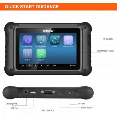 OBDSTAR DC706 ECU Tool for Car and Motorcycle ECM/ TCM/ BODY Clone by OBD or BENCH