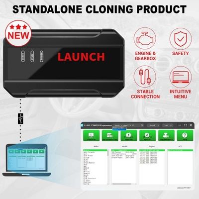 2025 Launch X-431 ECU & TCU Programmer Standalone Cloning Device 2D Menu for ECU Data Reading/Writing Support VGS4-0-NAG2 and VAG4-500-NAG2