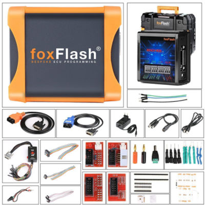 FoxFlash Super fuerte ECU TCU clonado herramienta de sintonización de chips software V1.4.2 Firmware Versión FW:D087 Soporte para la suma de comprobación automática