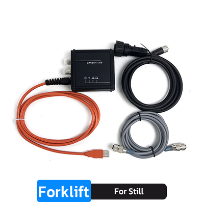Kit de diagnóstico para montacargas Canbox Interfaz USB V8.20 para montacargas STEDS Software de diagnóstico herramientas de escáner para montacargas Canbox escáner de diagnóstico
