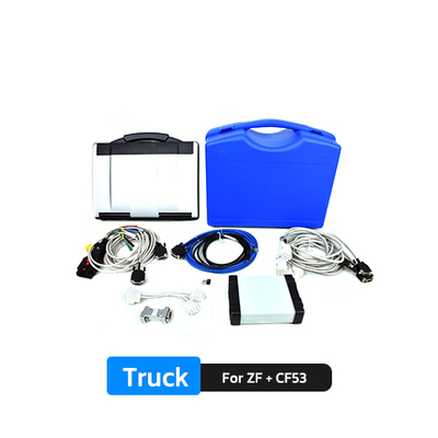 CF53 ORDENADOR PORTÁTIL CON KIT DE DIAGNÓSTICO DE TRANSMISIÓN ZF DPA06 CON LA ÚLTIMA VERSIÓN DE DESARROLLO ZF-TESTMAN PRO 10.5 CONJUNTO COMPLETO