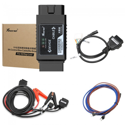 Xhorse VVDI para T-oyota 8A llave no inteligente todas las llaves perdidas adaptador vía OBD sin desmontaje Xhorse VVDI 8A cable de caja de control