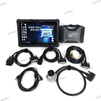 Último SUPER MB Pro M6 + Diagnóstico V CI con Multiplexer XENTRY para Benz Car Truck herramienta de diagnóstico y tableta F110