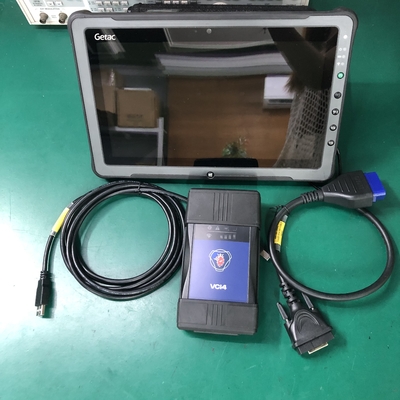 Tableta Getac F110 con la herramienta de diagnóstico Scania VCI4 para camiones y autobuses Scania Escáner de diagnóstico VCI4 Interfaz de comunicación del vehículo VCI4
