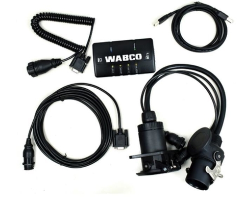 Kit de diagnóstico de trabajo pesado WABCO WDI para remolques camiones autobuses