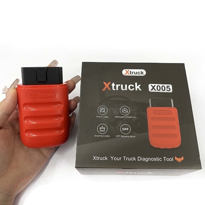 Herramienta de diagnóstico para camiones Xtruck X005 Bluetooth 5.1 para SHACMAN SINOTRUK
