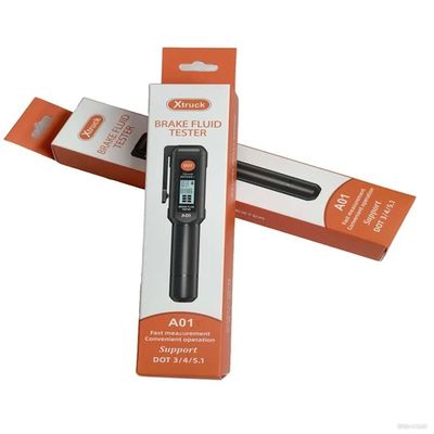 Xtruck A01 Brake Fluid Tester Pen Engine Analyzer with HTN Display for DOT 3.0/4.0/5.1