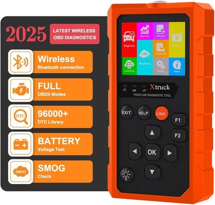 Herramienta de diagnóstico para automóviles Xtruck 819, escáner OBD2 de todos los sistemas, actualización gratuita, lector de códigos y monitor de pantalla