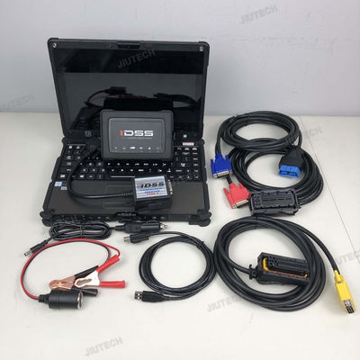 Camión Excavadora Vehículos comerciales EURO6/EURO5 Herramienta de diagnóstico para el motor diesel ISUZU ISUZU IDSS G-IDSS E-IDSS+Getac V110 portátil