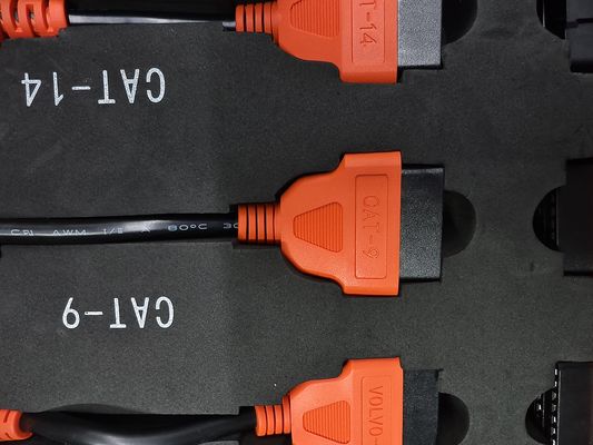 9pin Diagnostic Cable with 9pin Interface for Xtruck Y009 HD Truck Diagnostic Kit and CAT Adapter