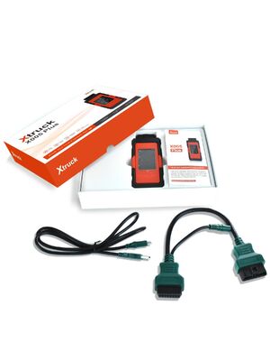 Xtruck X005 Plus Mobile App Diagnostic Tool Bluetooth ECU Flash Scanner Live Data, DPF Regen for Heavy Duty Trucks Shacman/FAWDE/Sinotruk/Dongfeng