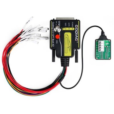 GODIAG Tricore Breakout Cable Full Protocol OBD2 Jumper con suministro de energía de corriente continua y protección de seguridad
