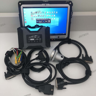 CF33 tableta con Super Mb Pro m6+ Nuevo Para Bmw m6 Plus Doip Vci Wifi Actualización de Star c4 c6 Para Benz Distribuidor Diagnóstico Autobús Camión Autobús Van Escáner