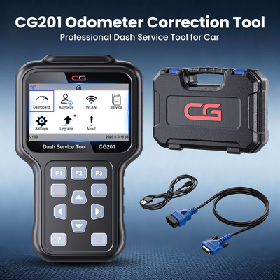 2026 CG201 Herramienta de diagnóstico de automóviles Programación de calibración de instrumentos OBD Actualización gratuita en línea Soporte de por vida Muchos modelos en el mercado