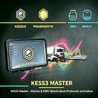 AlienTech KESS3 Master ECU Programmer con Protocolo Marine & PWC Bench-Boot para el ajuste de banco/boot OBD y soporte multilingüe