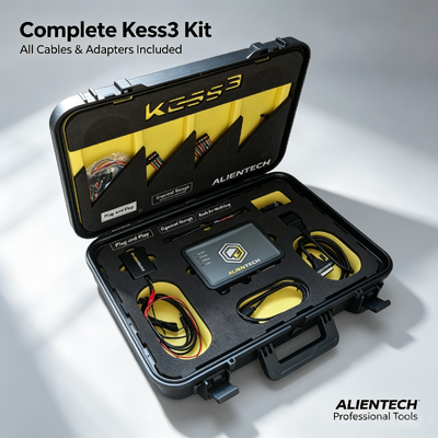 Programador de ECU KESS V3 original de Alientech con ajuste de arranque de banco OBD y soporte multiprotocolo