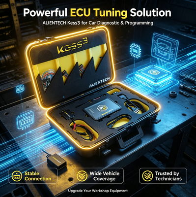 Herramienta de reprogramación de ECU KESS3 Master Tri-Mode con procesamiento 10 veces más rápido y soporte multivehículo