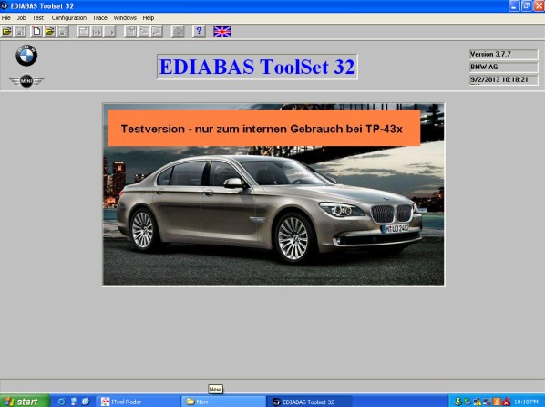 BMW ICOM A2+B+C con la exhibición 6 del software