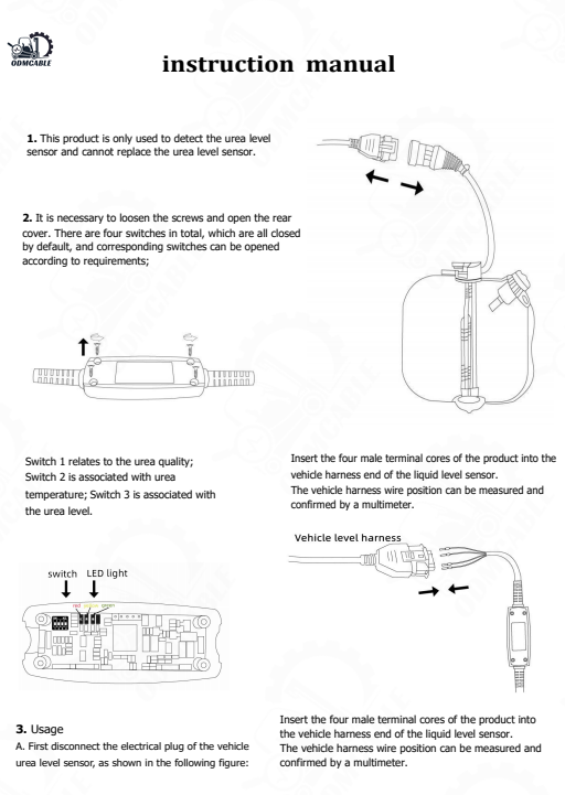 Herramienta de reparaci&oacute;n de sensores de urea de camiones Xtruck 24V Diesel Euro 6 4