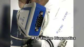 Kit de diagnóstico MTU USB CAN Diasys 2,74 herramienta de escáner